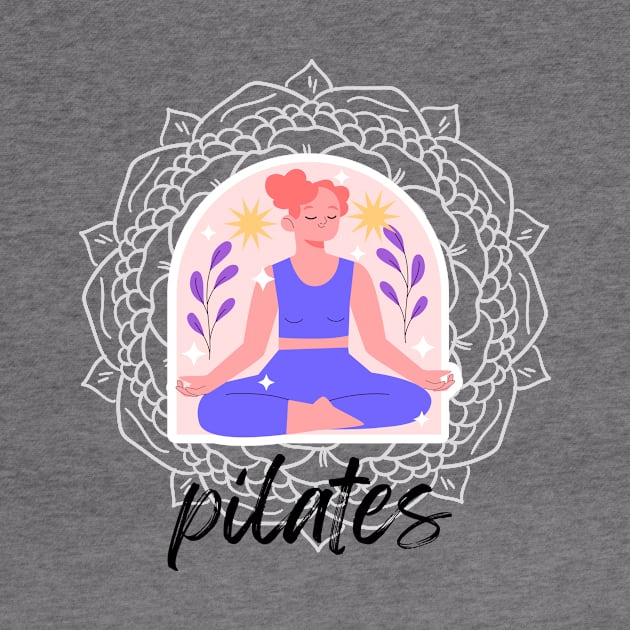 Pilates is my joy, Keep Calm & Pilates T-shirt Coffee Mug Apparel Hoodie Sticker Gift by FashnDesign